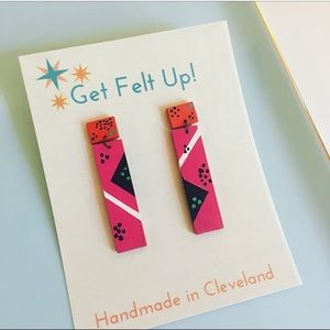 Abstract Handmade Earrings